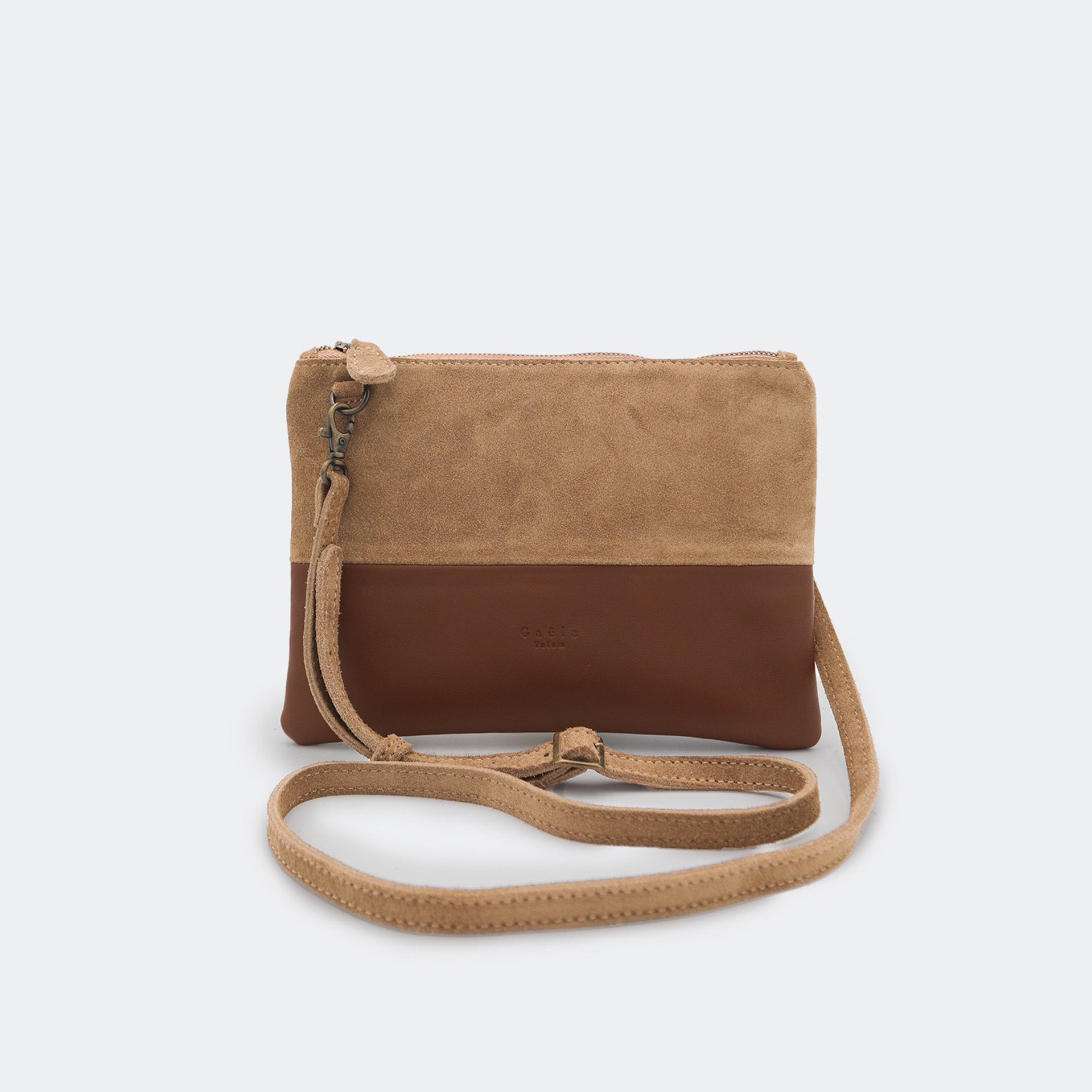 The Pochette (Leather)- Sand