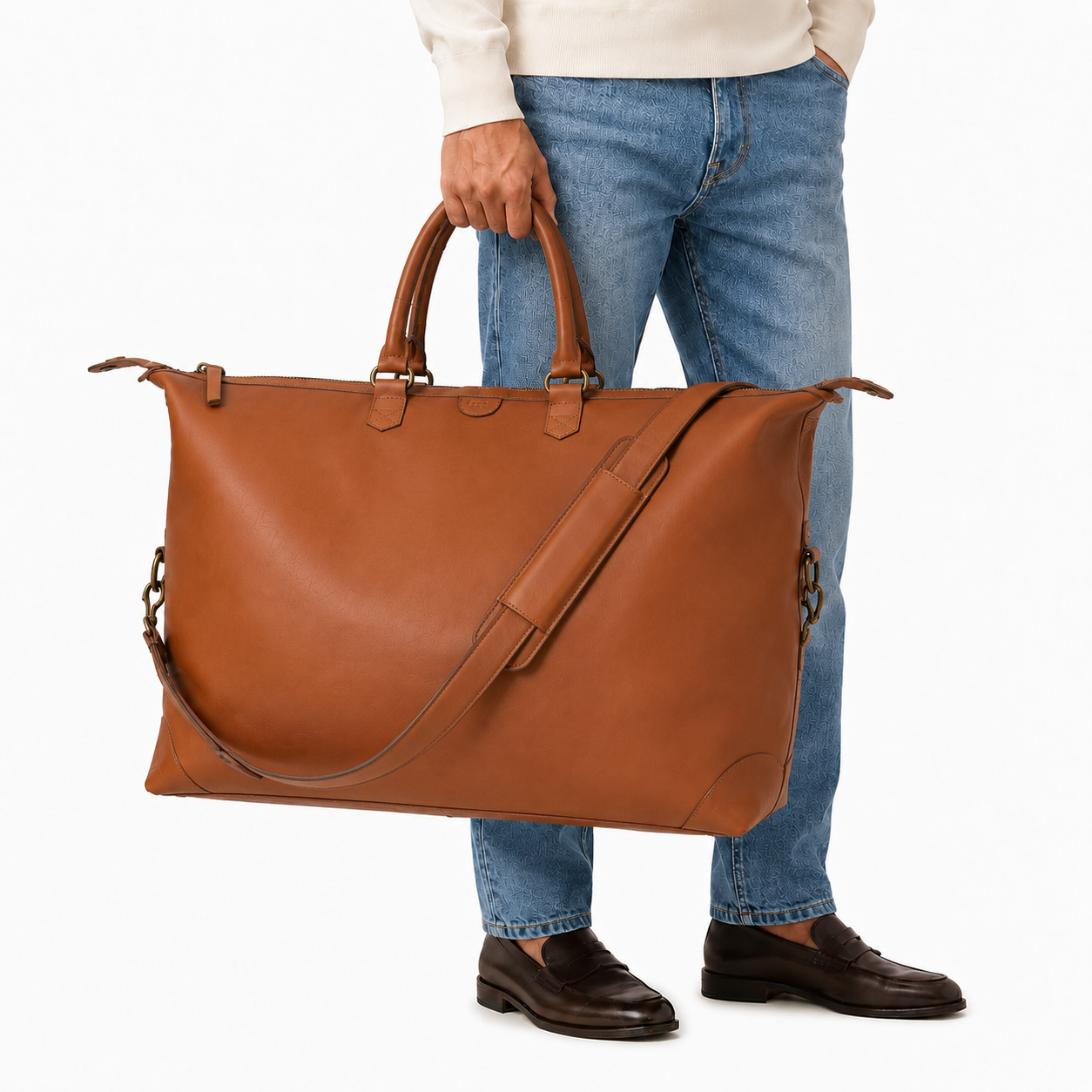 The Valise (Leather) - Miel