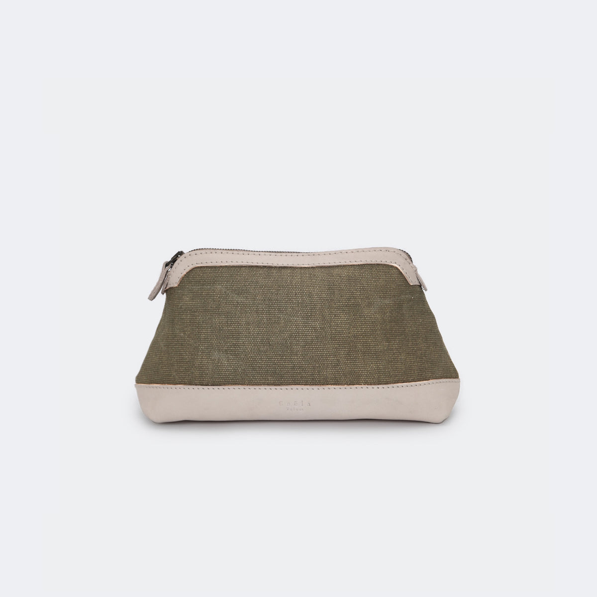 The Essentials Case (Waxed Cotton) - Sage