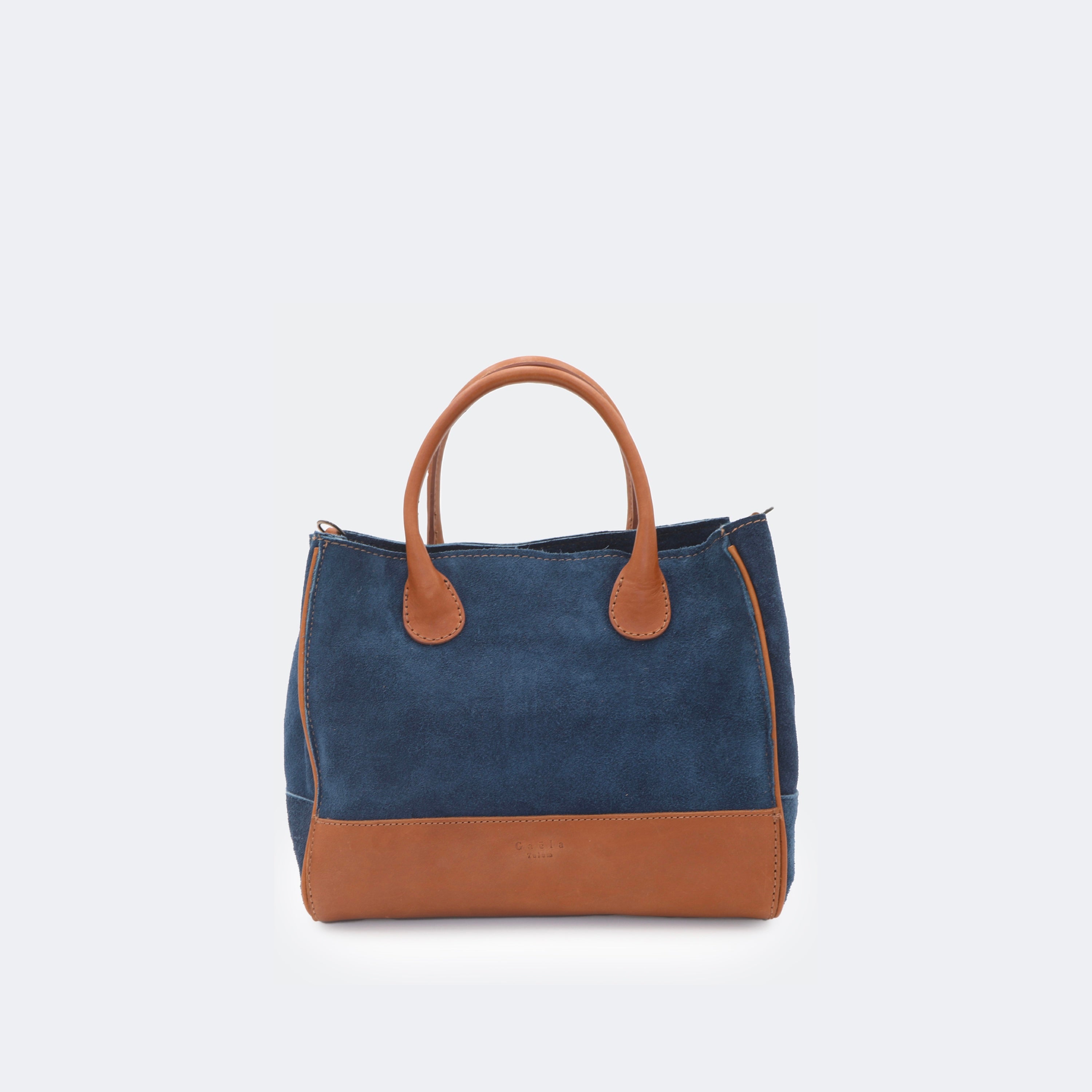 The Handbag (Suede) - Marino