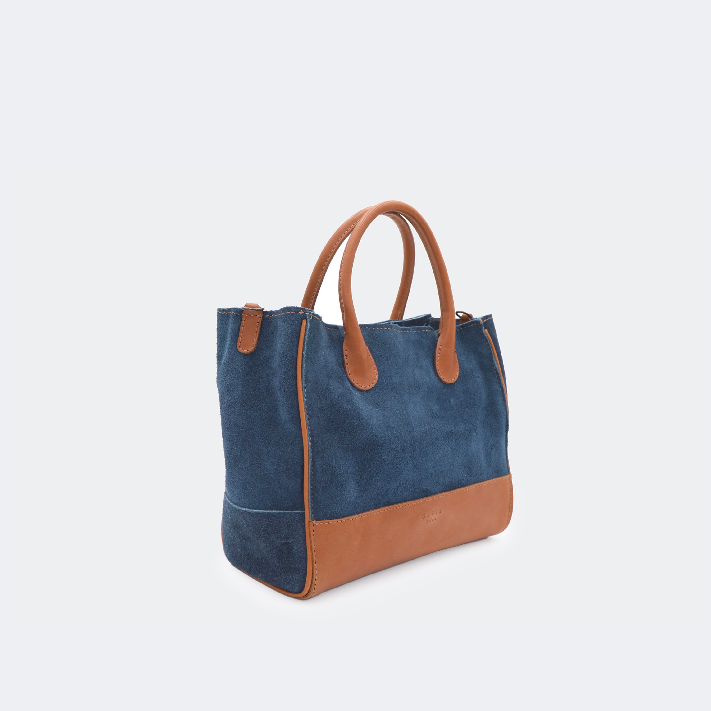 The Handbag (Suede) - Marino
