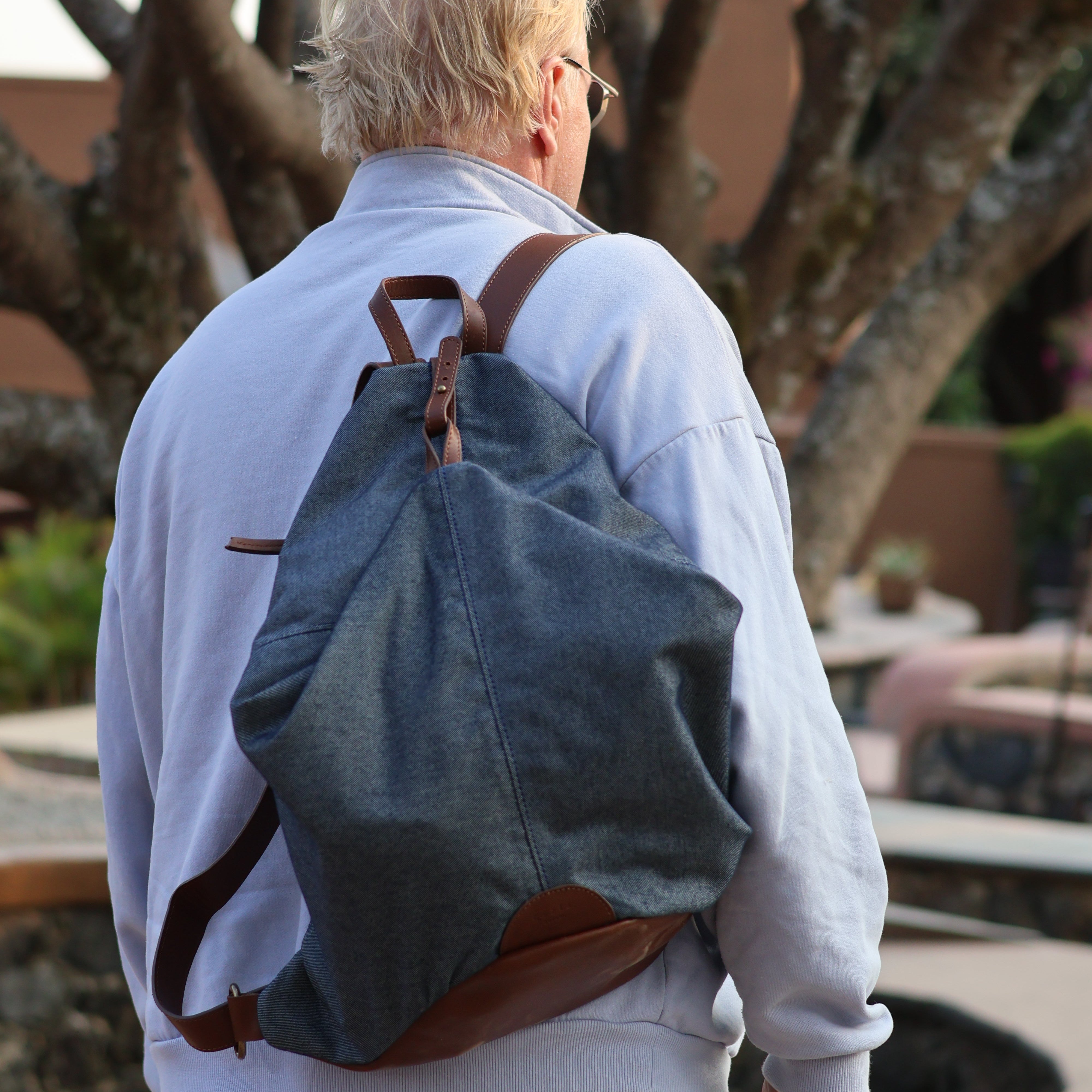 The Backpack - Denim