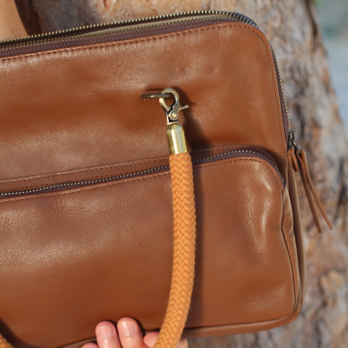 The Laptop Case (Leather) - Miel