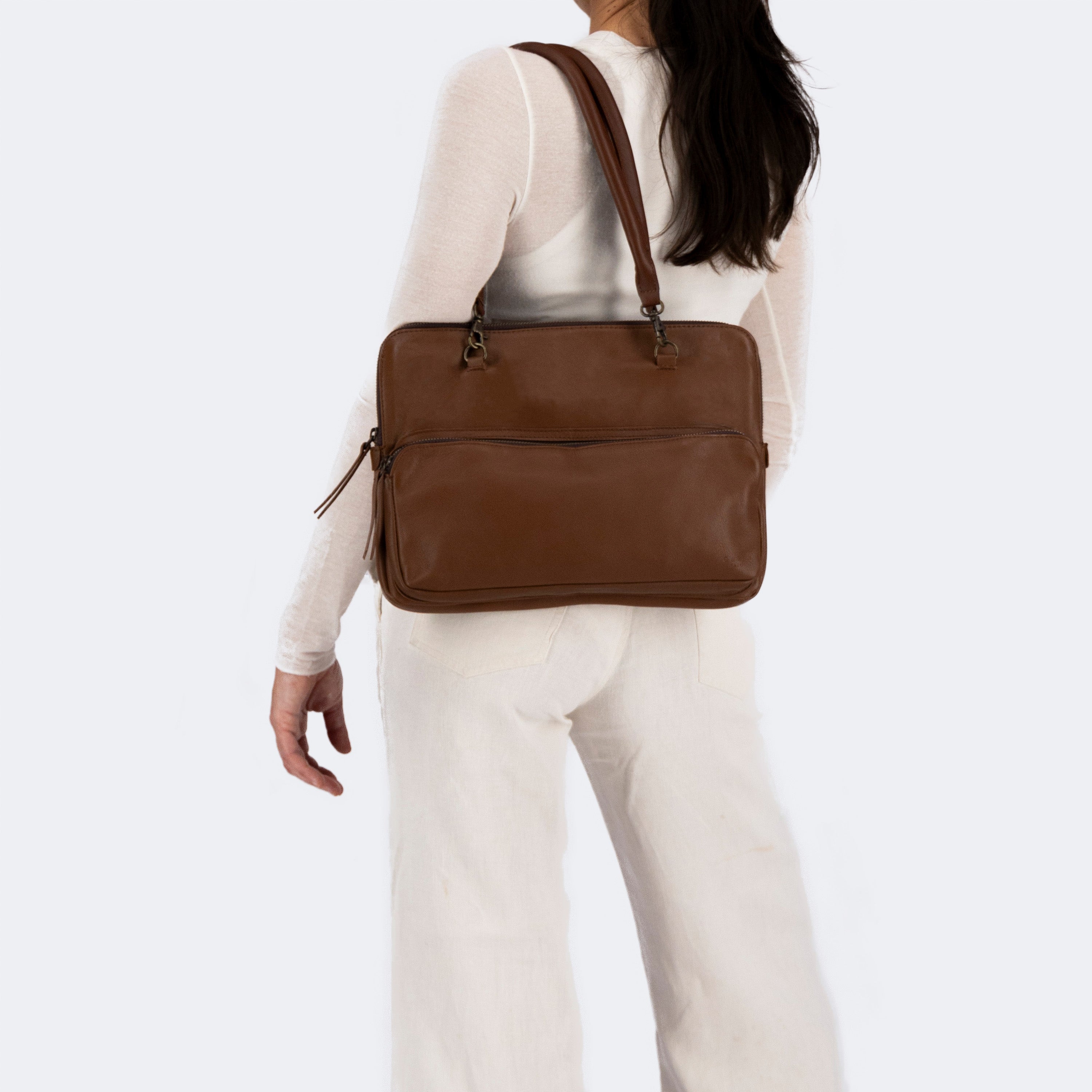 The Laptop Case (Leather) - Miel