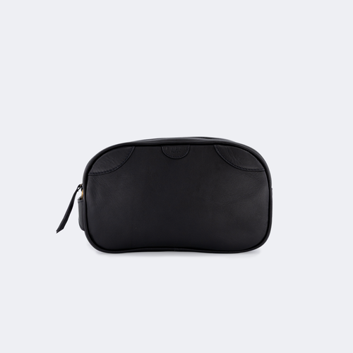The Panama Case (Leather) - Black