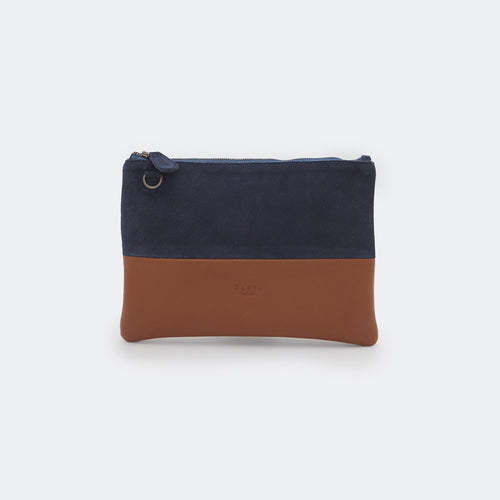 The Pochette (Leather) - Marino