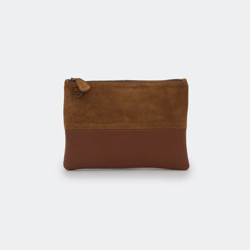 The Pochette (Leather) - Tobacco