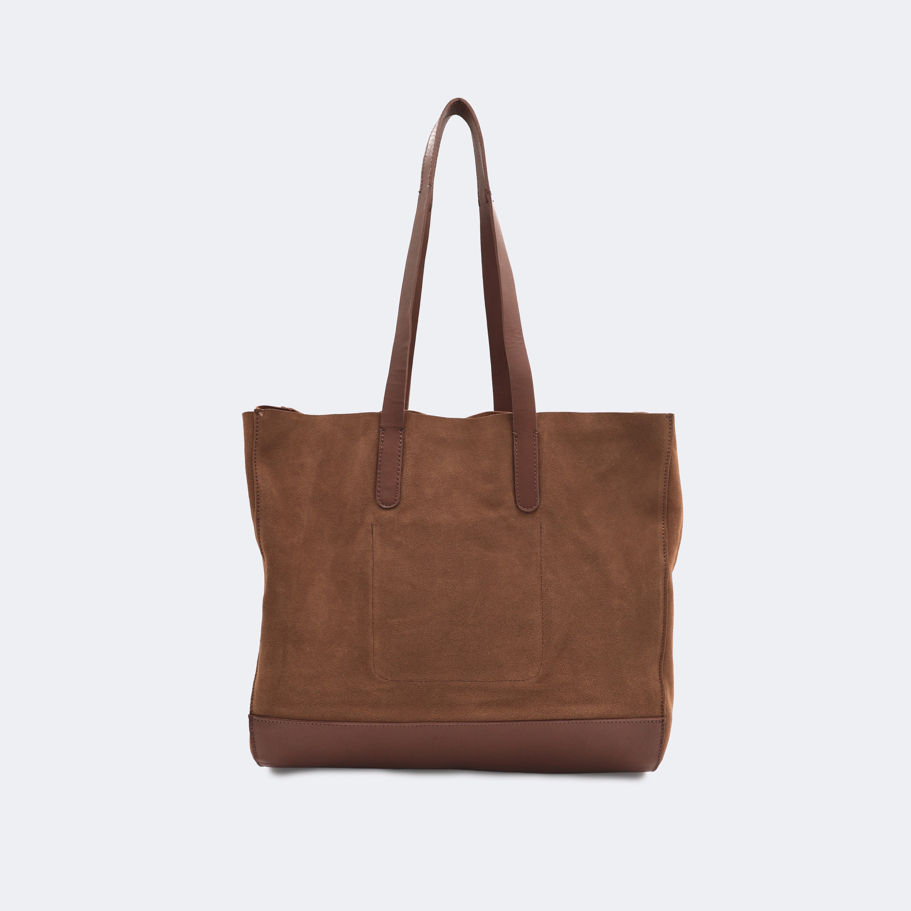 The Tote Bag (Leather) - Tobacco