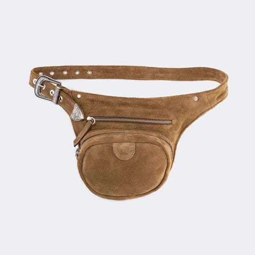 The Sac Ceinture (Suede) - Sand