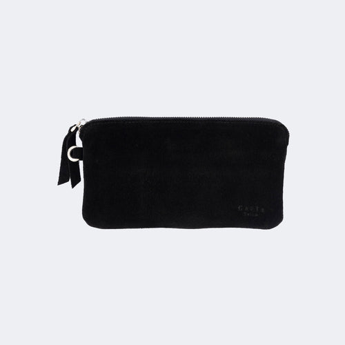 The Wallet (Suede) - Black