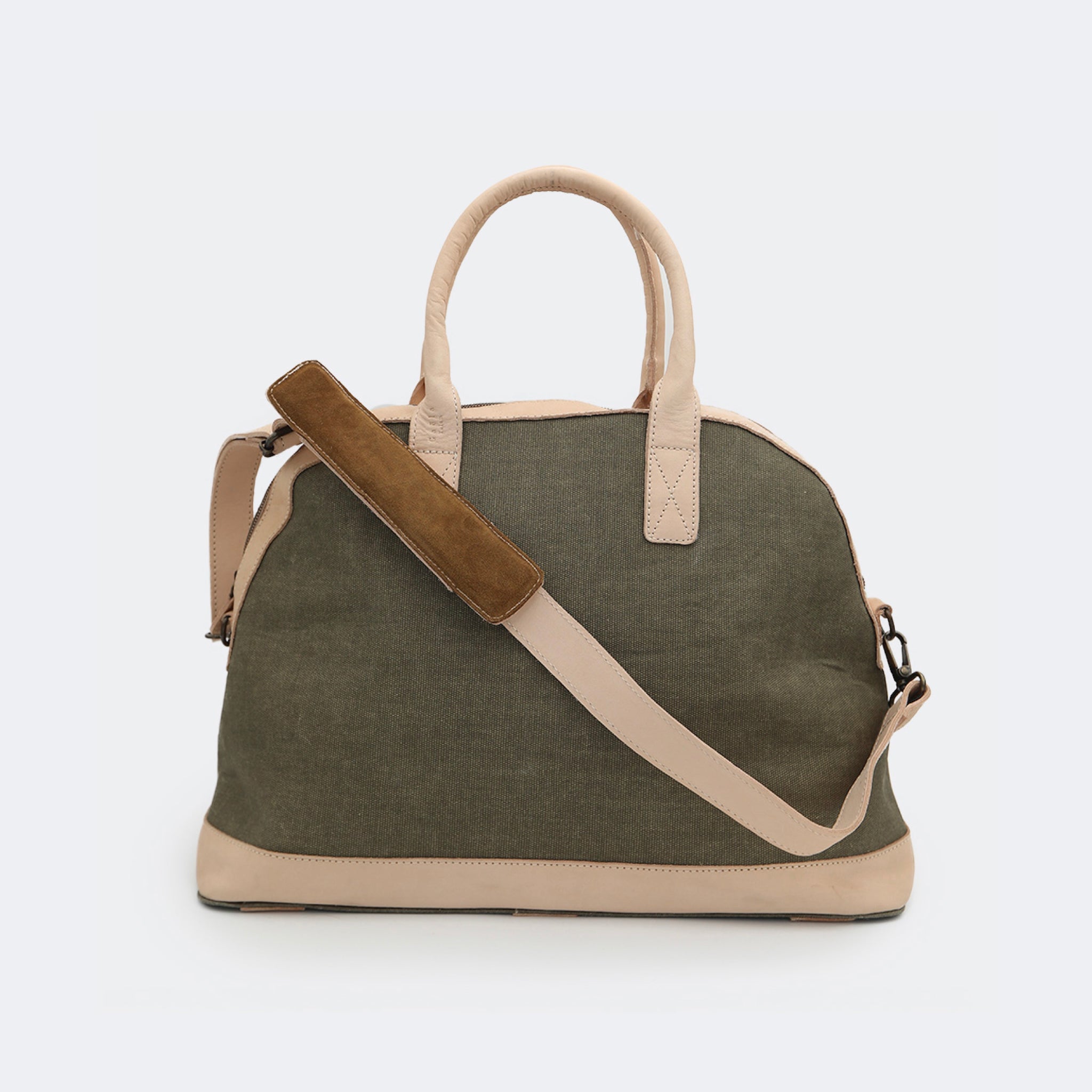 Weekender Bag Canvas And Leather Tote Bag Hearth And Hand Leather