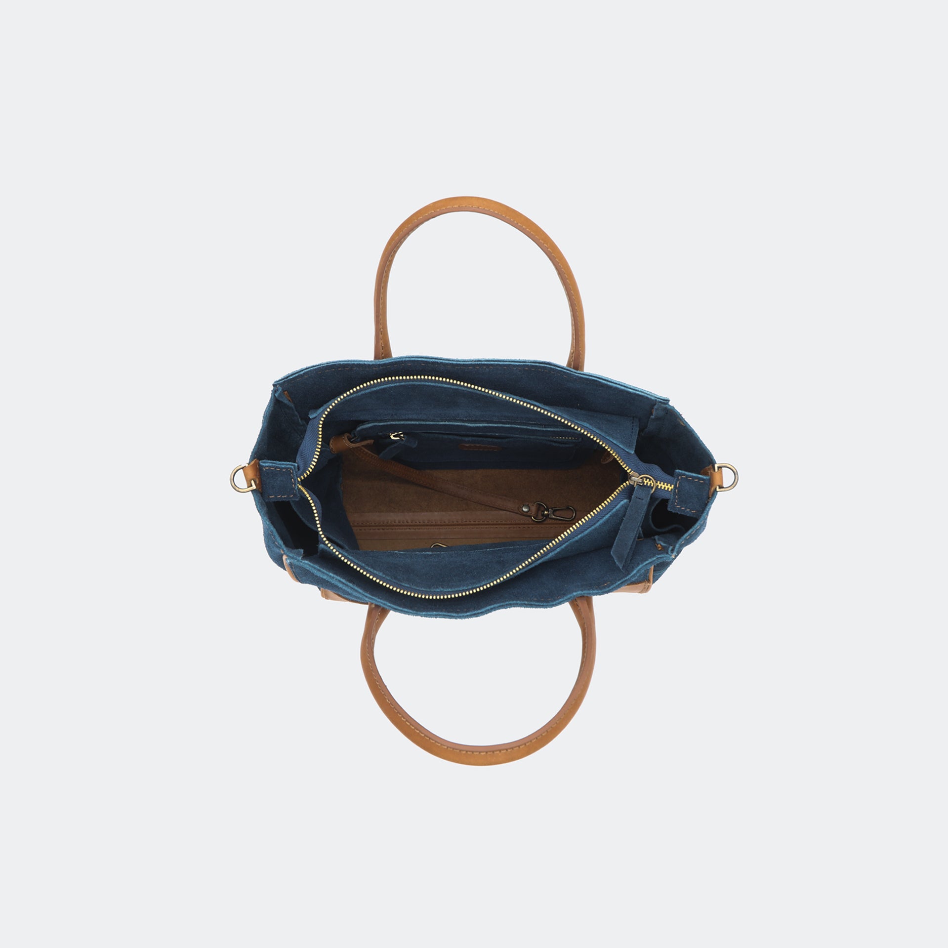 The Handbag (Suede) - Marino