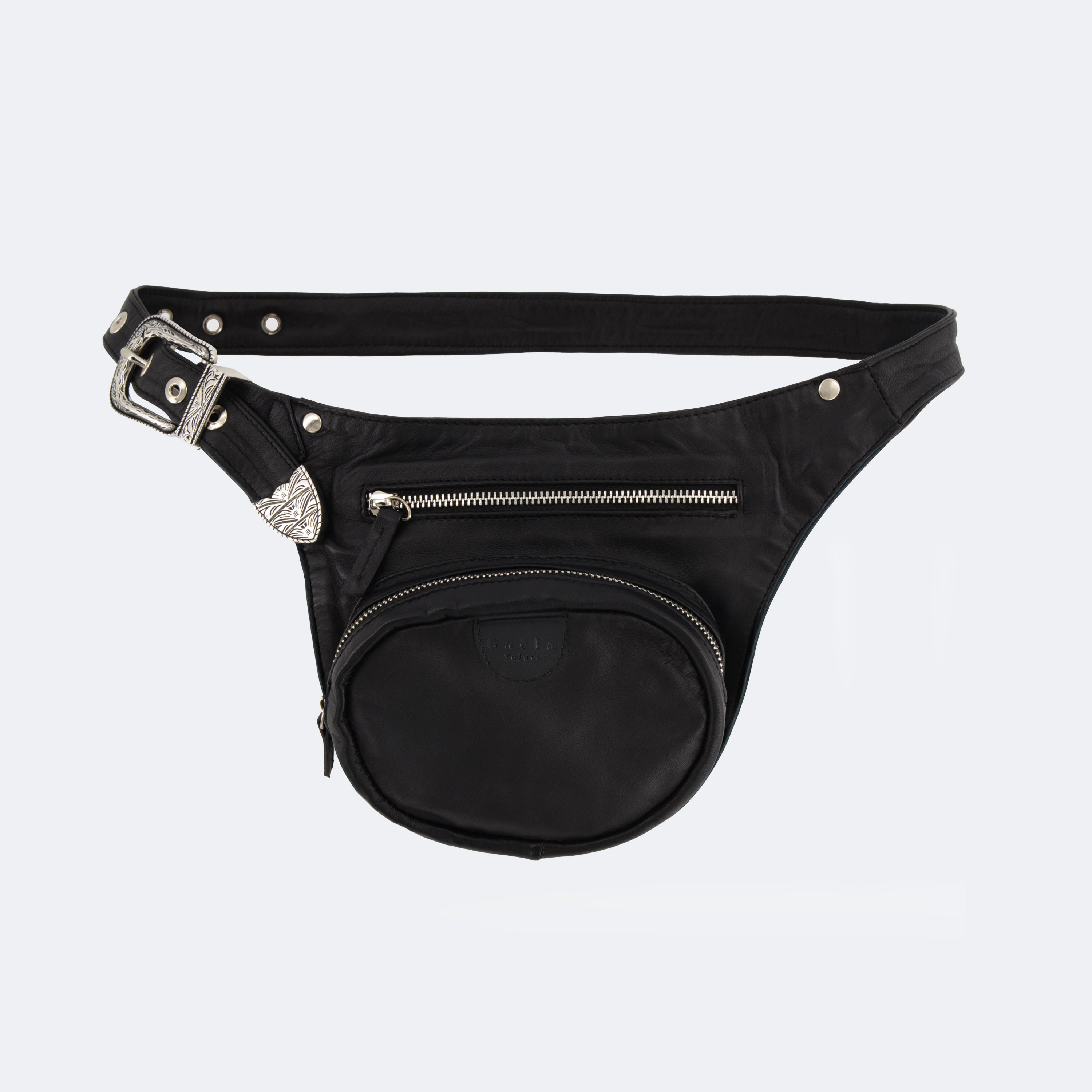 The Sac Ceinture (Leather) - Black