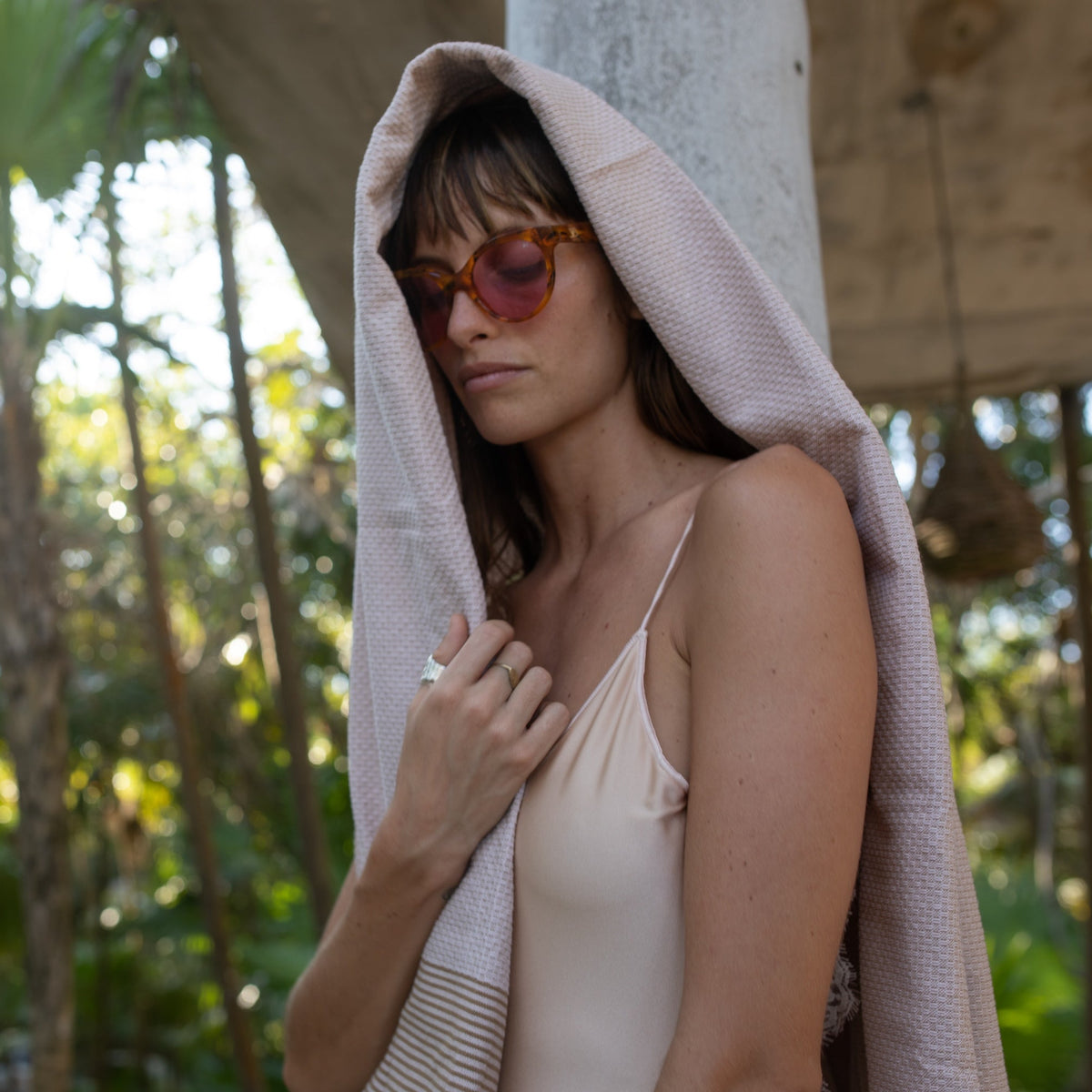 The Fouta Mérida (Bee Stripes)