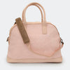 Cowhide Waxed Cotton - Weekend Bag Pink