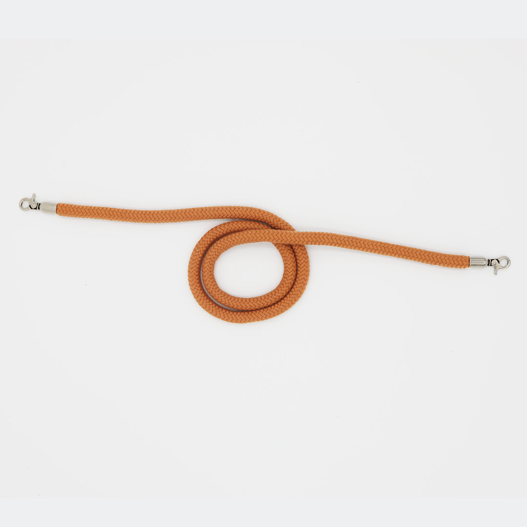 The Keyholder Minitejus - brick and The Strap Cord - cinnamon
