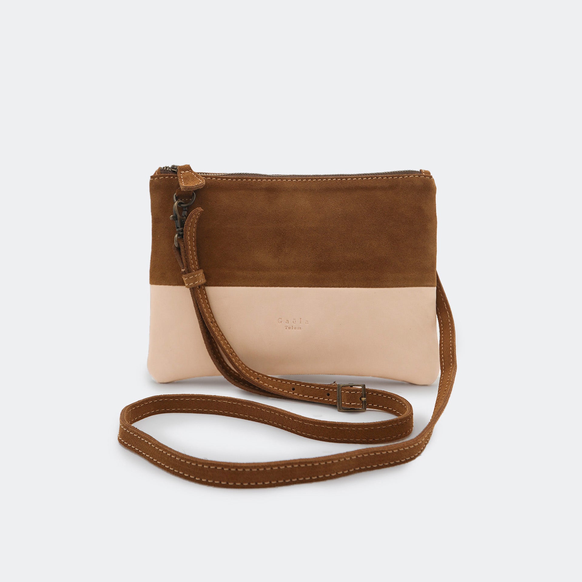 Cowhide - Pochette Tabaco