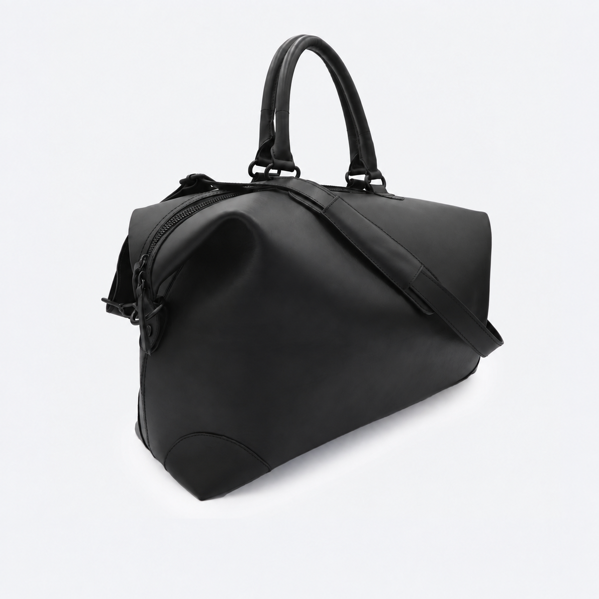 The Valise (Leather) - Black