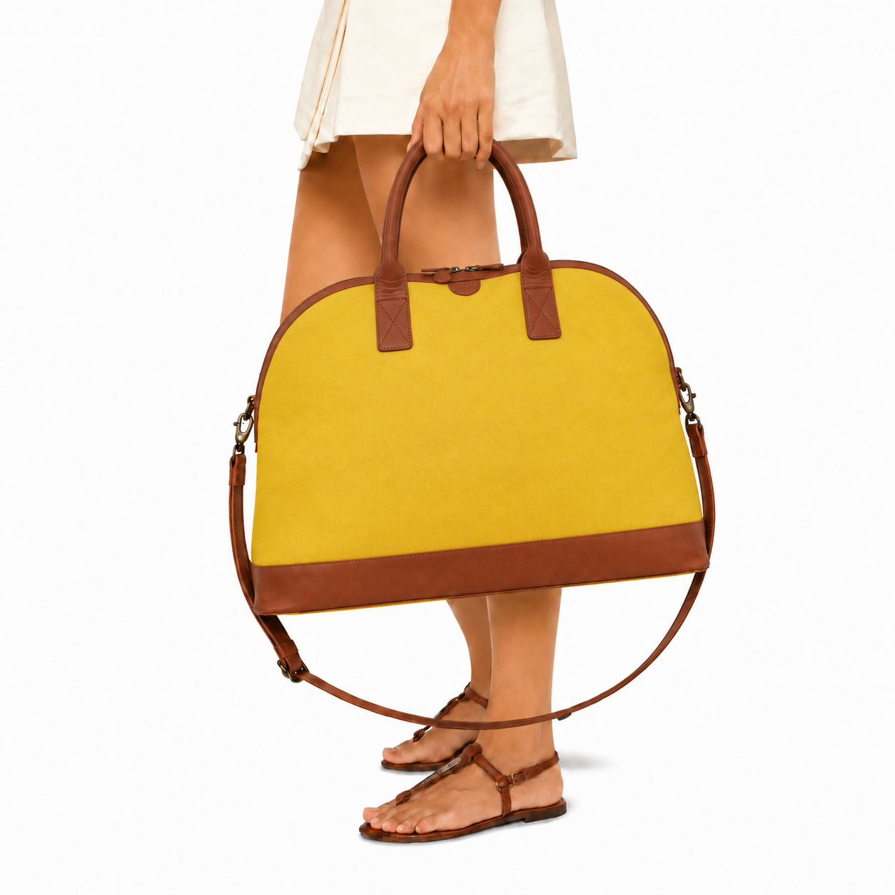 The Weekender (Leather) - Capri