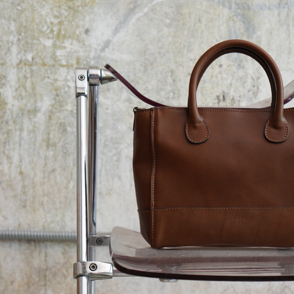 The Handbag (Leather) -Miel