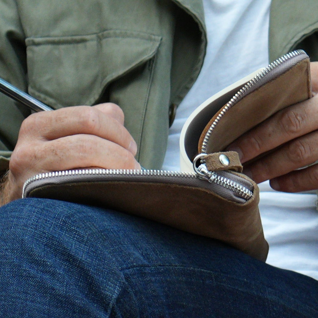 The Notebook (Suede) - Sand