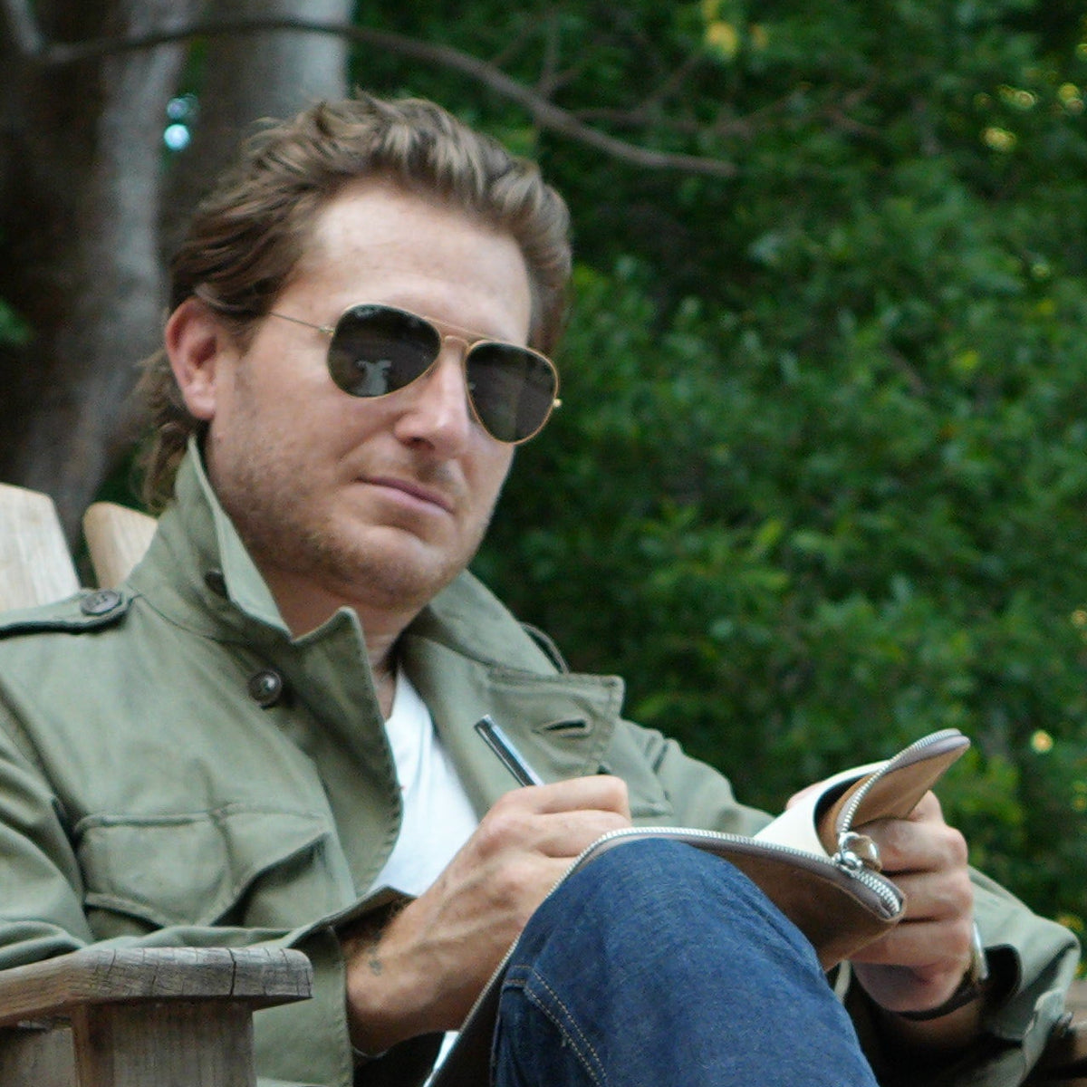 The Notebook (Suede) - Sand