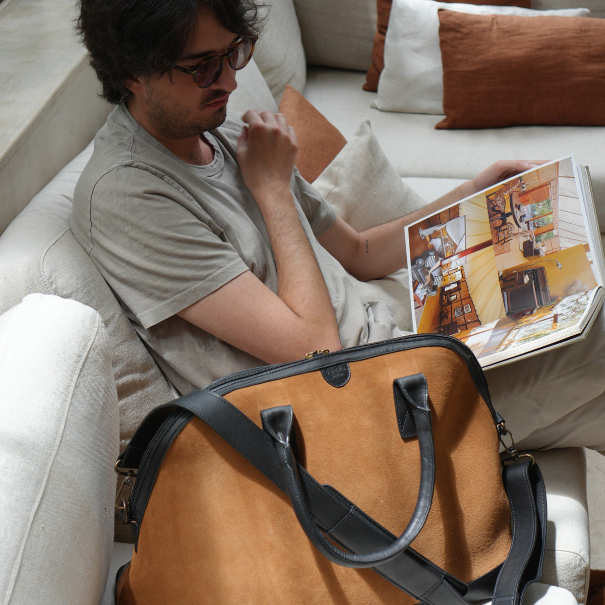 The Weekender - Leather