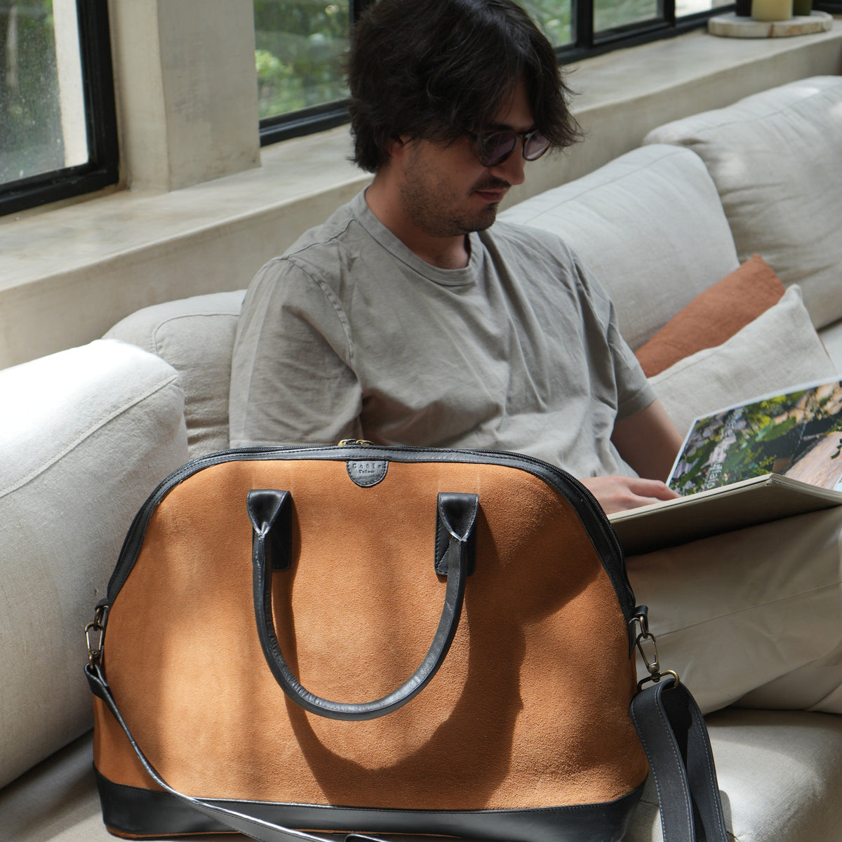 The Weekender - Leather