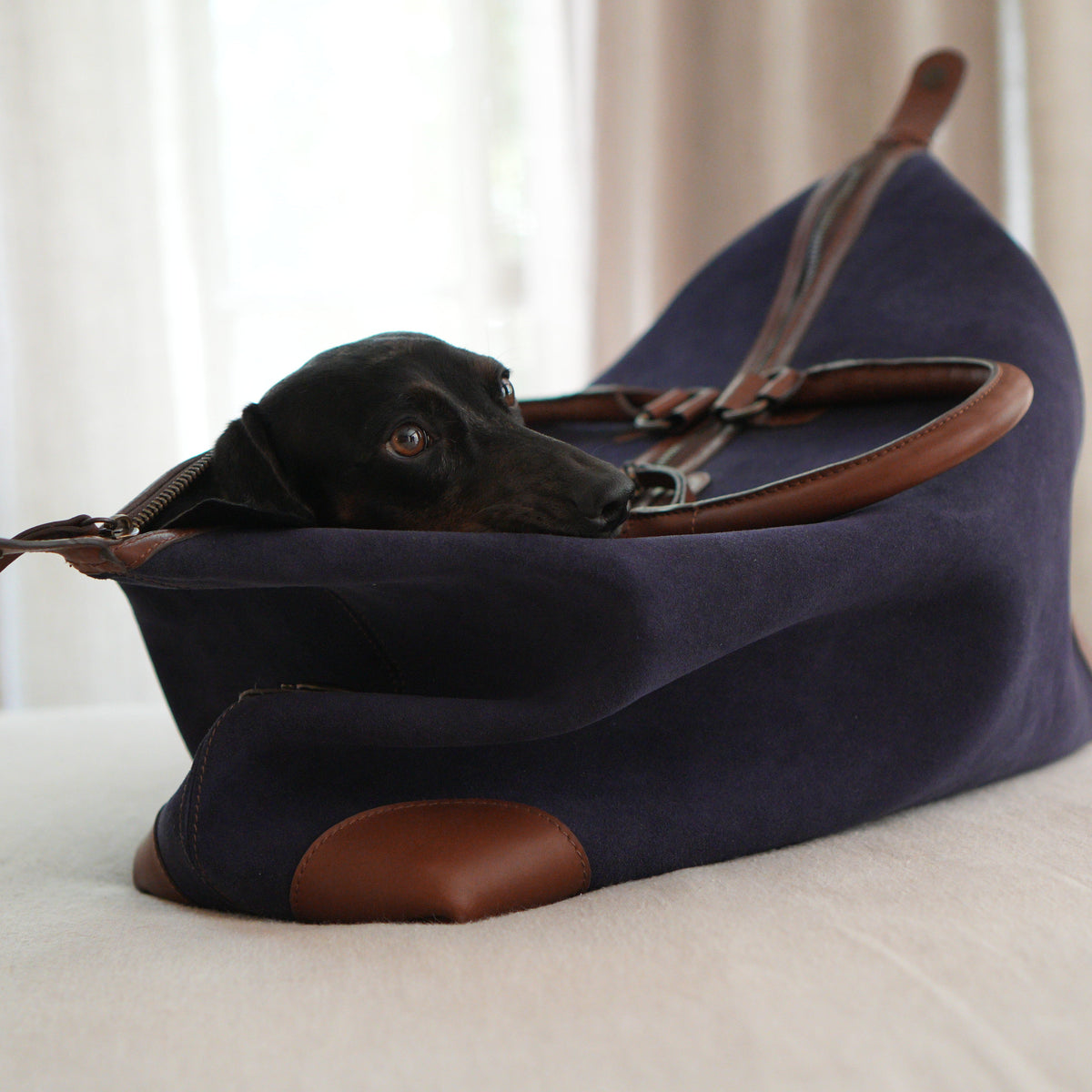 The Valise (Suede) - Marino