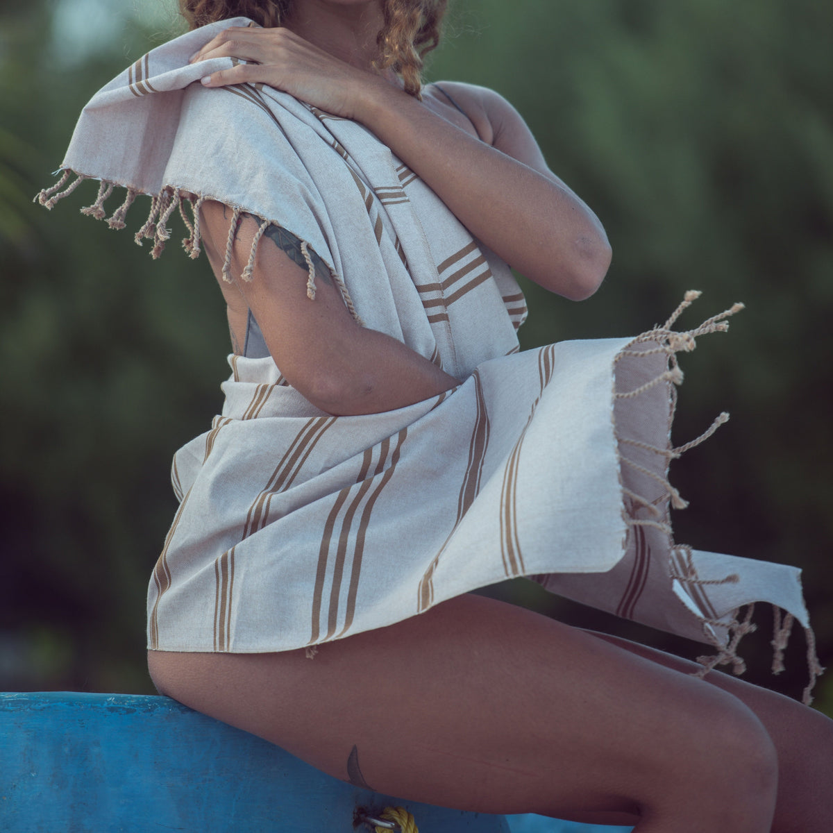 The Fouta Mérida (Stripes)