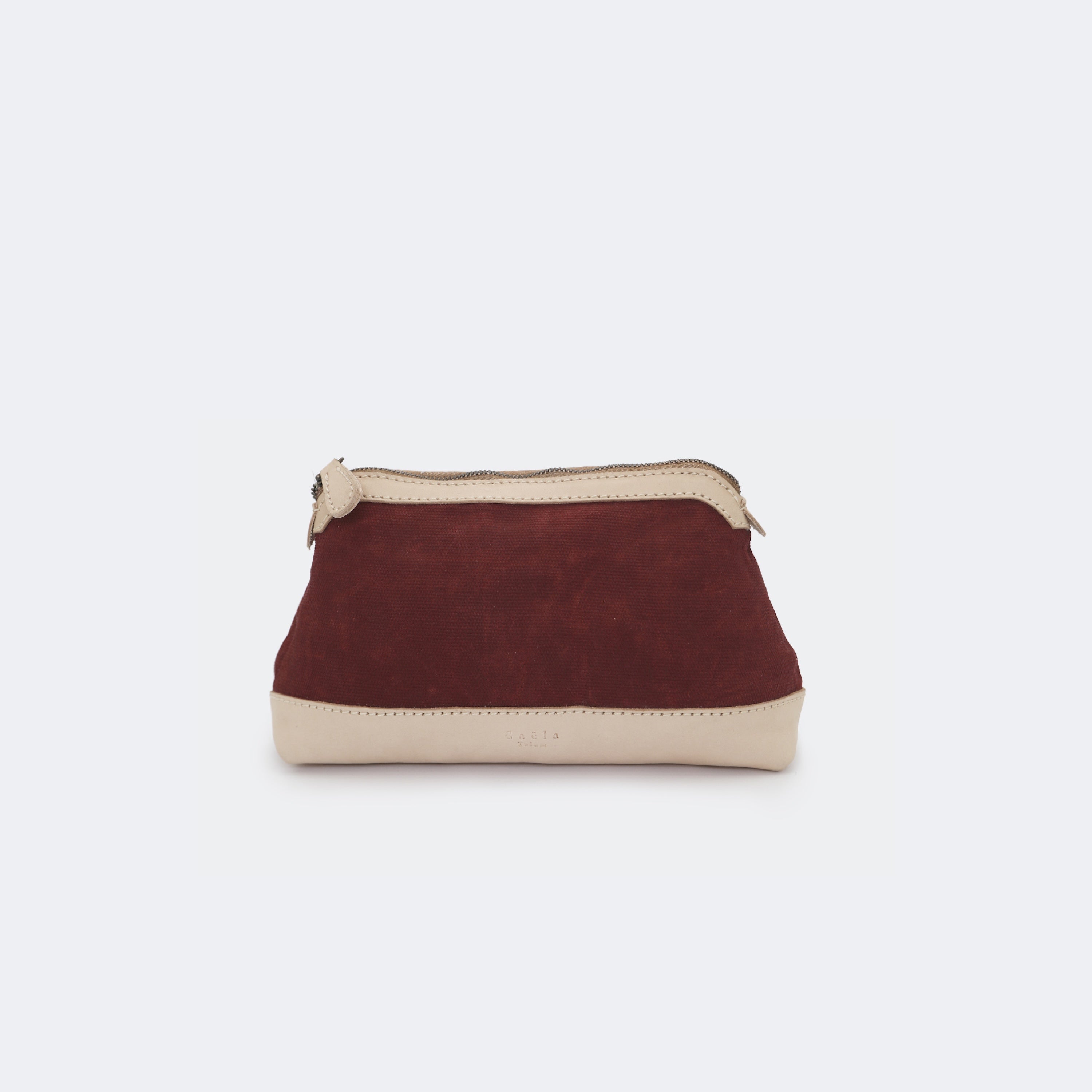 The Essentials Case (Waxed Cotton) - Vino