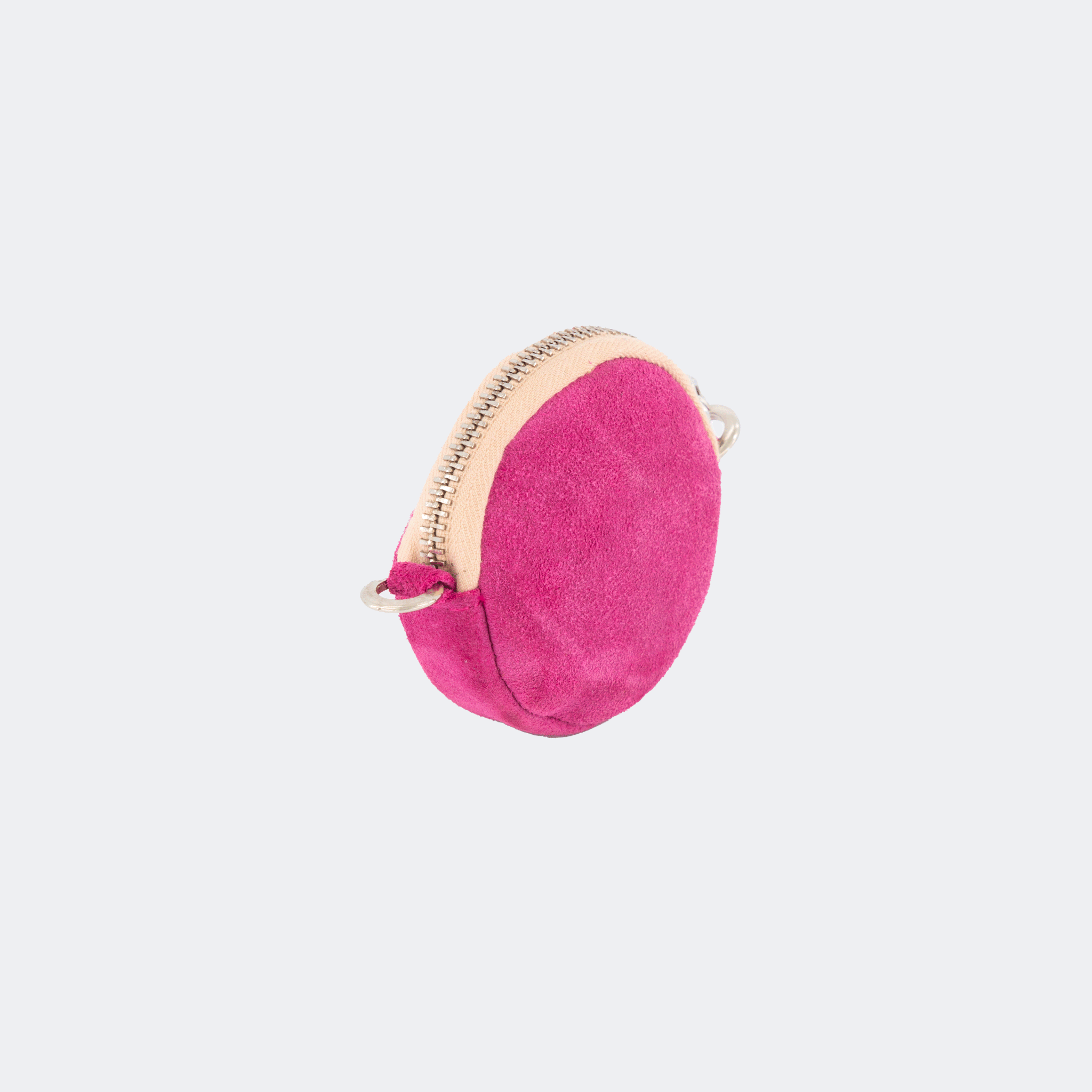 Suede - Keyholder Fucsia