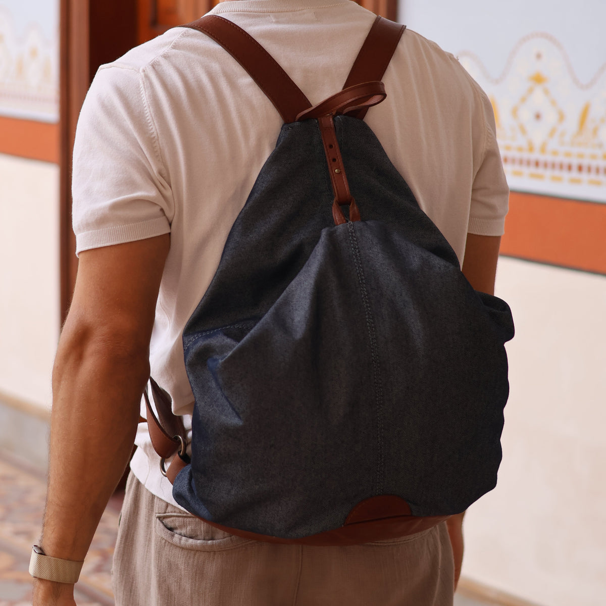 The Backpack - Denim
