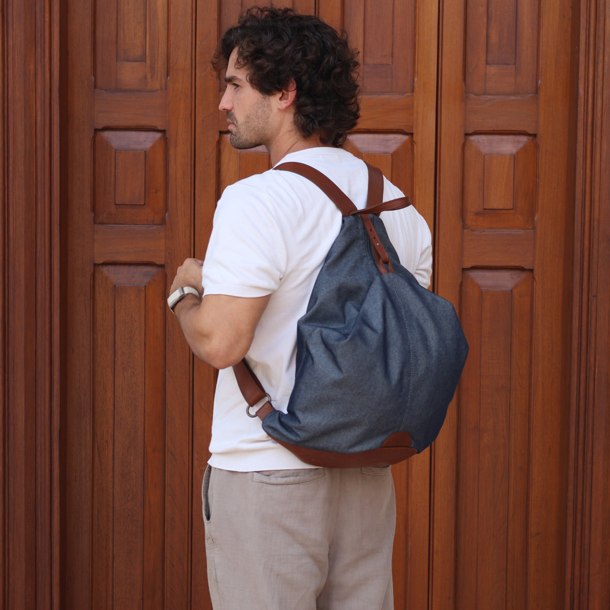 The Backpack - Denim