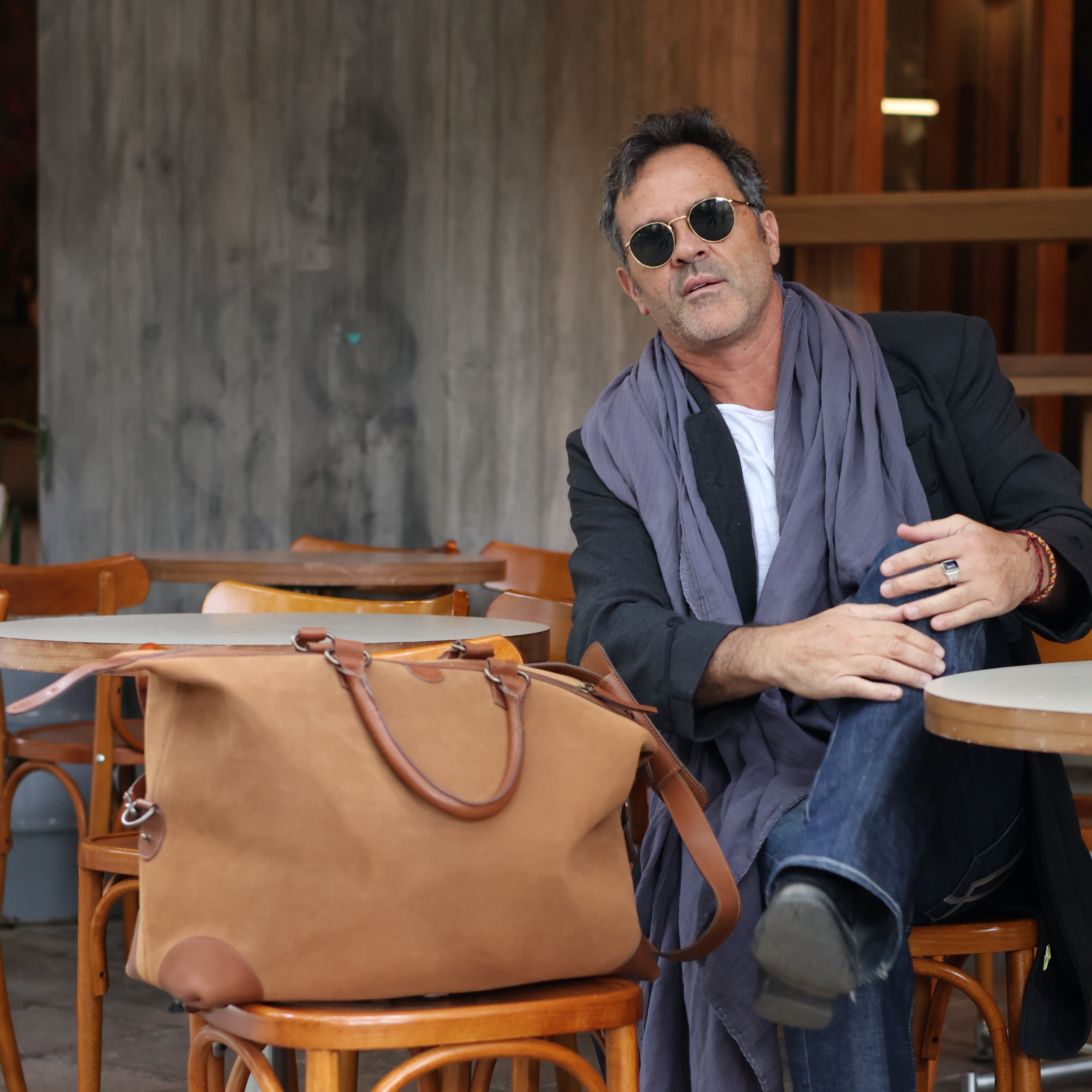 The Valise (Suede) - Tabacco