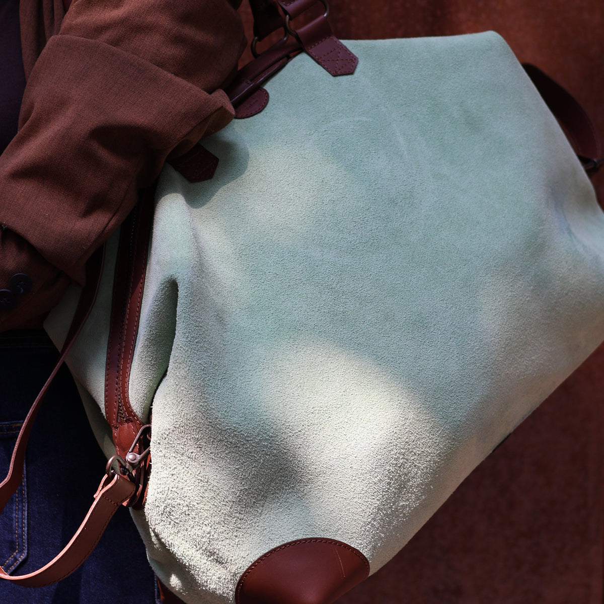 The Valise (Suede) - Mint