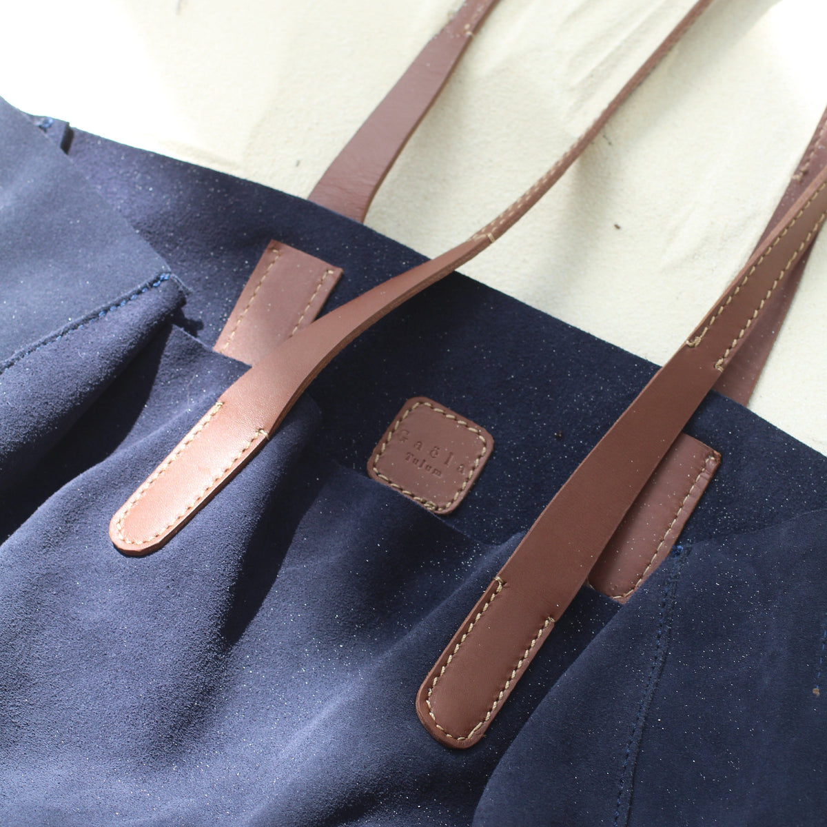 The Tote Bag (Leather) - Marino