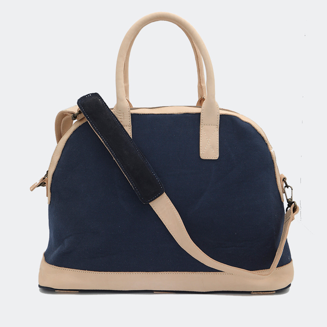 Cowhide Cotton - Weekend Bag Marino