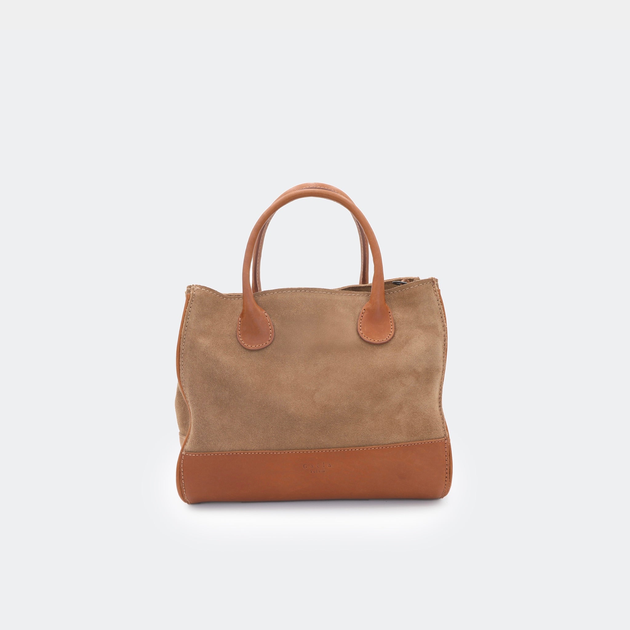 Suede - Mini Tote Bag Sand