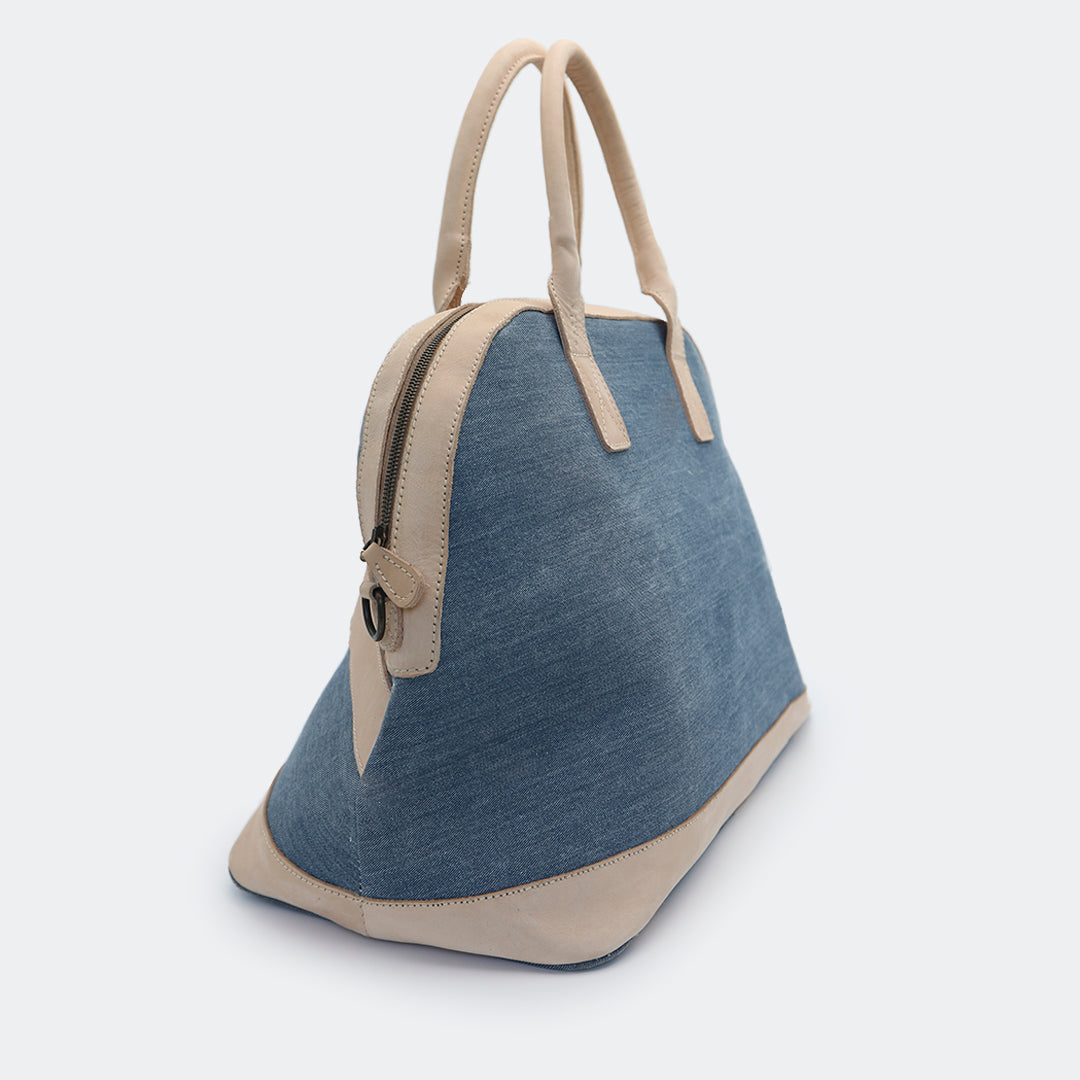 Cowhide Cotton - Weekend Bag Demin