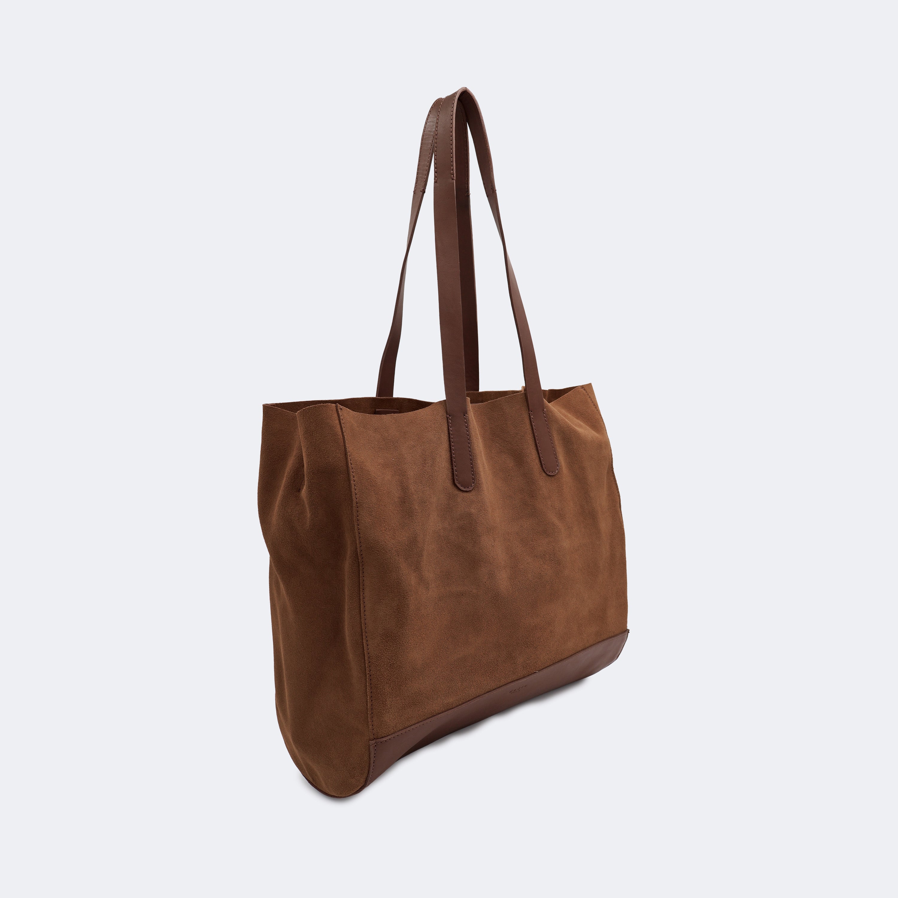 The Tote Bag (Leather) - Tobacco