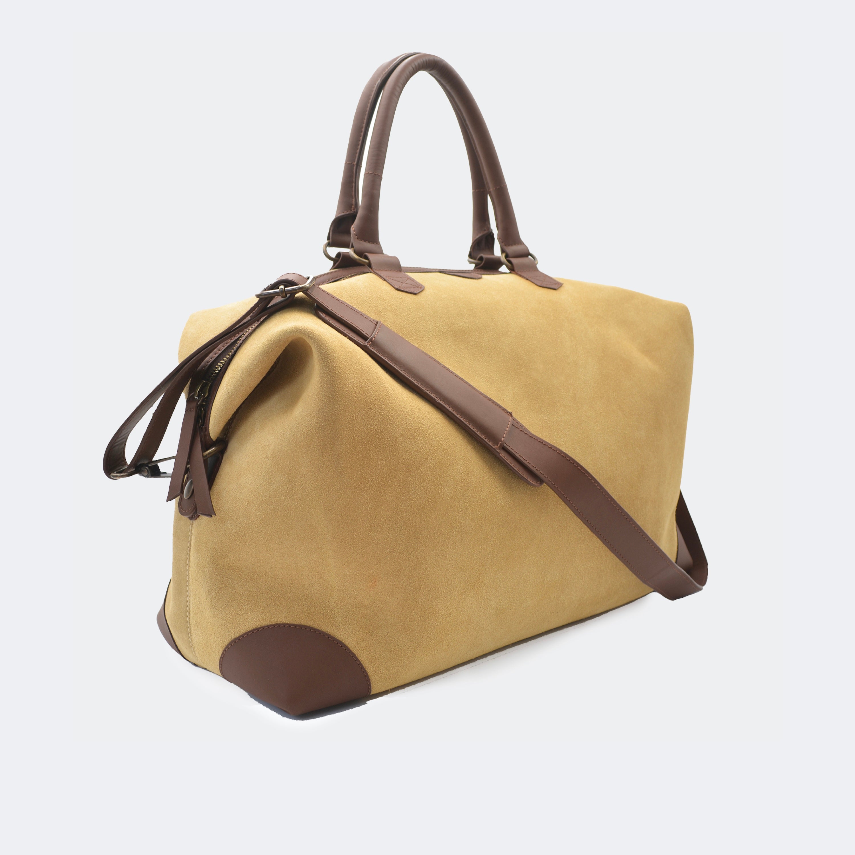 The Valise (Suede) - Safari