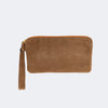 Suede Wallet - Sand