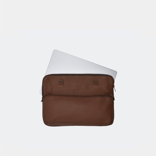 The Laptop Case (Leather) - Miel